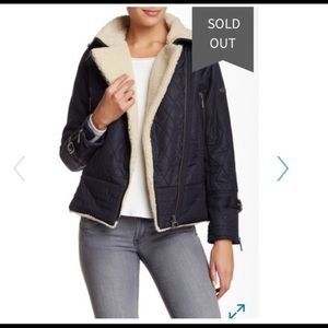 Barbour Battalion shearing-lined motto jacket